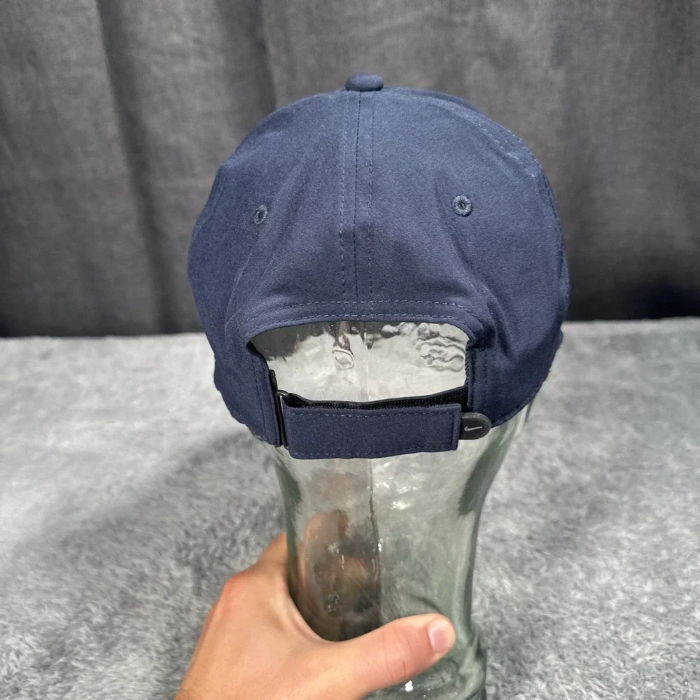 NWOT Mens Nike Legacy 91 Bud Light Golf Hat Navy Blue Adjustable Lightweight